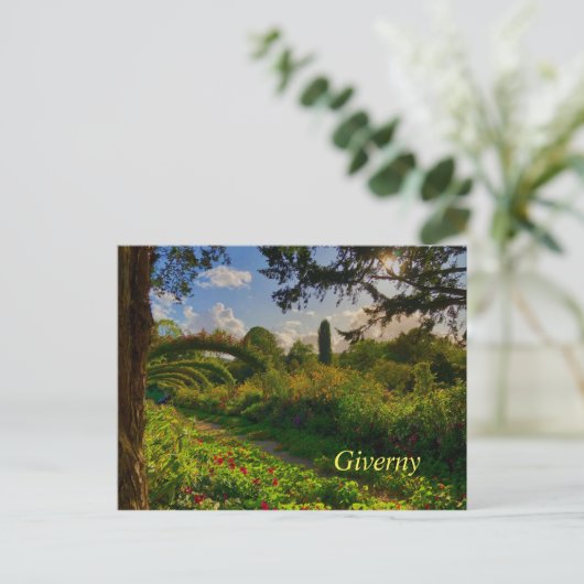 Monet's Garden Briefkaart (Staand voorkant)
