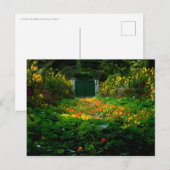Monet's Garden, Giverny, Frankrijk in het najaar Briefkaart (Voorkant / Achterkant)