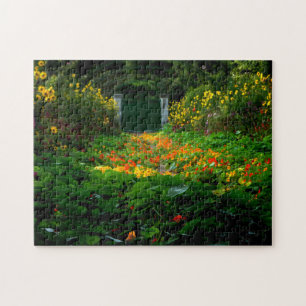 Monet's Garden, Giverny, Frankrijk in het najaar Legpuzzel