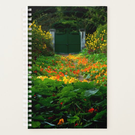 Monet's Garden, Giverny, Frankrijk in het najaar Planner (Voorkant)