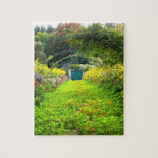 Monet's Grande Allee, Monet's tuin, Legpuzzel (Verticaal)
