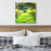 Monet's Grande Allee, Monettuin, Giverny Canvas Afdruk (Insitu (Slaapkamer))