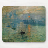 Monet's Impression Sunrise (bodemzweem) - 1872 Muismat (Voorkant)