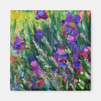Monet's Iris Garden in Giverny Magneet