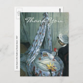 Monet's Jean Monet in Zijne slede Briefkaart (Voorkant / Achterkant)