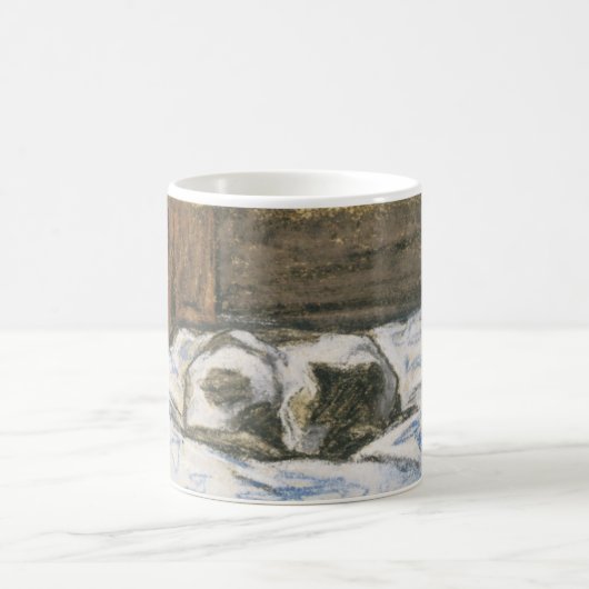 Monet's kat slaapt op een bed koffiemok (Center)