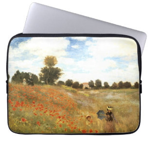 Monet's "Klapveld bij Argenteuil" Laptop Hoes