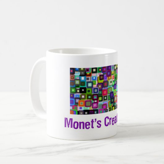 Monet's kleine Lijst met kleine Afbeeldingen Mok (Voorkant links)