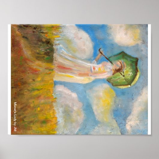 Monet's Lady Print (Voorkant)