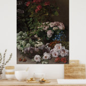 Monet's lentevloers poster (Keuken)