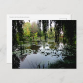 Monet's Lily Pond, Giverny, Frankrijk Briefkaart (Voorkant / Achterkant)