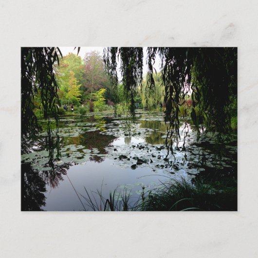 Monet's Lily Pond, Giverny, Frankrijk Briefkaart (Voorkant)