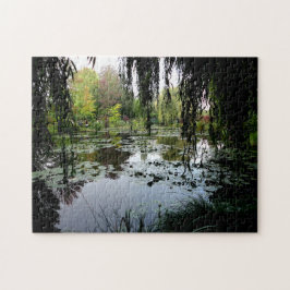 Monet's Lily Pond, Giverny, Frankrijk Legpuzzel