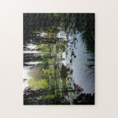 Monet's Lily Pond, Giverny, Frankrijk Legpuzzel (Verticaal)