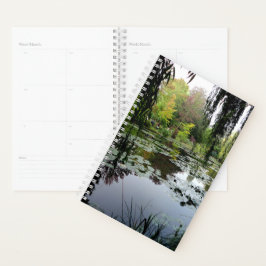 Monet's Lily Pond, Giverny, Frankrijk Planner