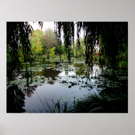 Monet's Lily Pond, Giverny, Frankrijk Poster