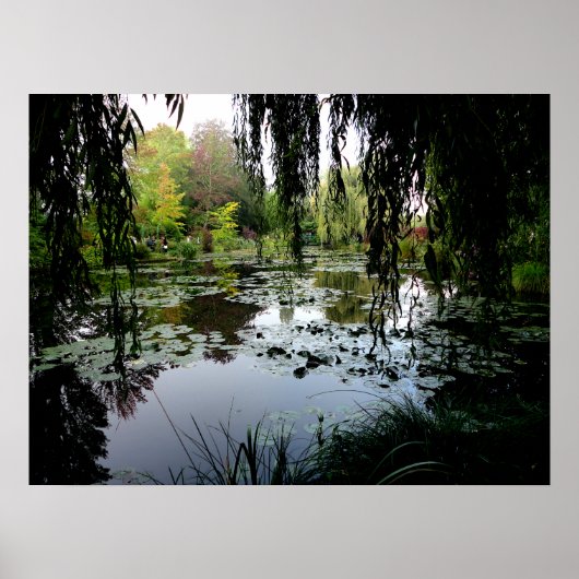 Monet's Lily Pond, Giverny, Frankrijk Poster (Voorkant)