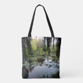 Monet's Lily Pond, Giverny, Frankrijk Tote Bag (Achterkant)
