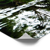 Monet's Lily Pond met Willows, Giverny, Frankrijk Poster (Hoek)