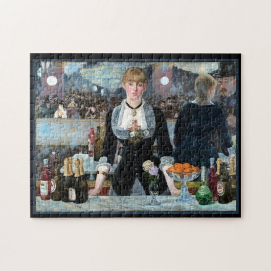 Monet's meisje achter de Bar Puzzle Legpuzzel (Horizontaal)