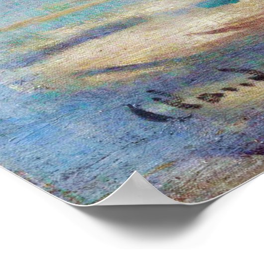 Monet's onderdrukking, zonsopgang poster (Hoek)