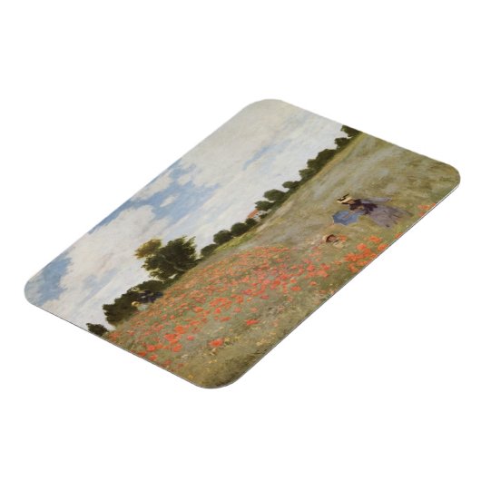 Monet's papaverveld. magneet (Linkerzijde)