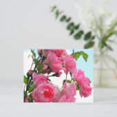 Monet's Rose Garden Briefkaart (Staand voorkant)