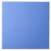 Monet's Solid Blue Color Tegeltje (Voorkant)