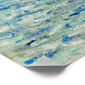 Monet's The Cliffs in Étretat Poster (Hoek)