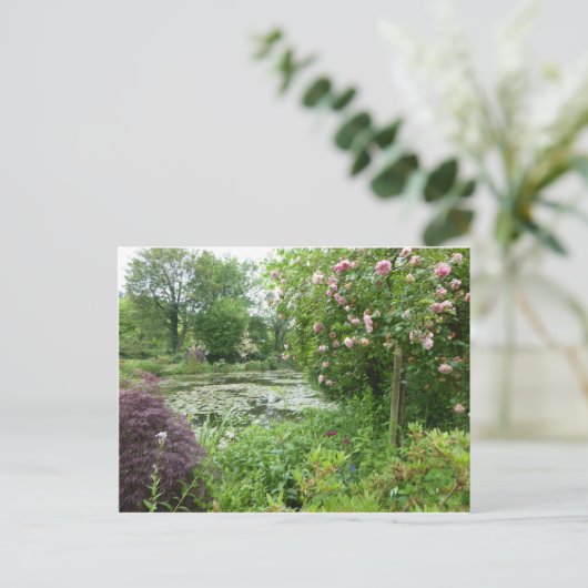 Monet's tuin briefkaart (Staand voorkant)