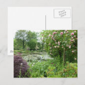 Monet's tuin briefkaart (Voorkant / Achterkant)