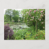 Monet's tuin briefkaart (Voorkant)