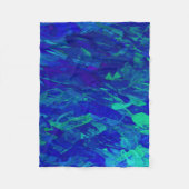 Monet's tuin fleece deken (Voorkant)