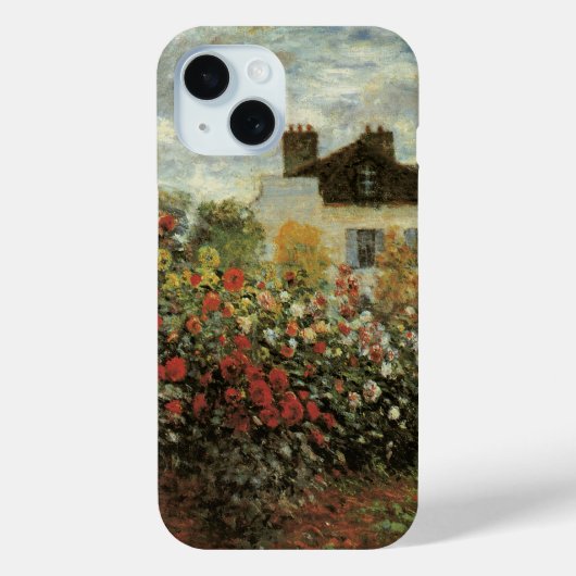Monet's tuin in Argenteuil door Claude Monet Case-Mate iPhone Case (Achterkant)