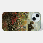 Monet's tuin in Argenteuil door Claude Monet Case-Mate iPhone Case (Achterkant (horizontaal))