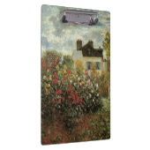 Monet's tuin in Argenteuil door Claude Monet Klembord (Rechts)