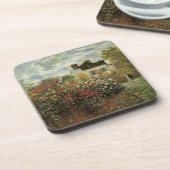 Monet's tuin in Argenteuil door Claude Monet Onderzetter (Linkerzijde)