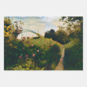 Monet's tuin inpakpapier vel (Voorkant 2)