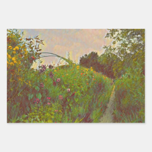 Monet's tuin inpakpapier vel