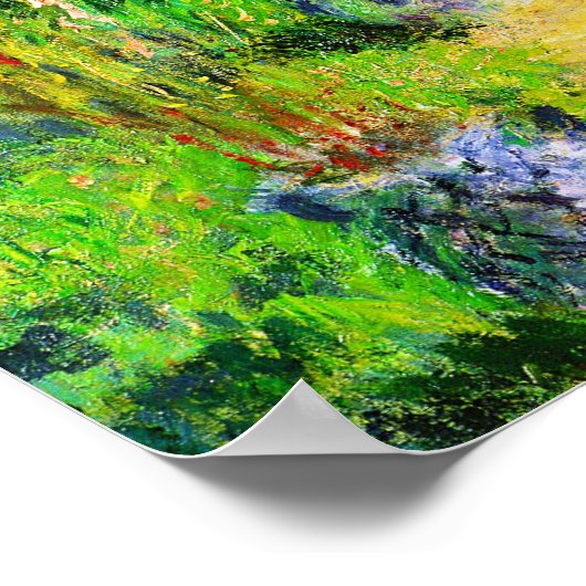 Monet's tuin poster (Hoek)
