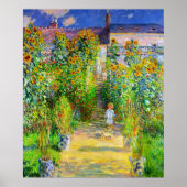 Monet's tuin poster (Voorkant)