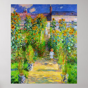 Monet's tuin poster