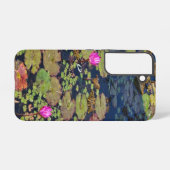 Monet's tuin samsung galaxy hoesje (Achterkant horizontaal)