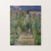 Monet's tuin schilderen door Claude Monet Legpuzzel (Verticaal)