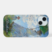 Monet's vrouw met een parasol -  iPhone 15 case (Achterkant horizontaal)