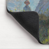 Monet's Vrouw met een parasol Muismat (Hoek)