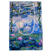 Monet's Water Lilies, 1919, Gift Bag Medium Cadeauzakje (Achterkant)
