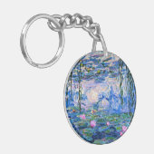 Monet's Water Lilies Sleutelhanger (Voorkant Links)