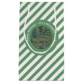 Monet's Water-Lily Pond en Footbridge Party Items Klein Cadeauzakje (Voorkant)