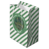 Monet's Water-Lily Pond en Footbridge Party Items Medium Cadeauzakje (Achterkant Gekanteld)